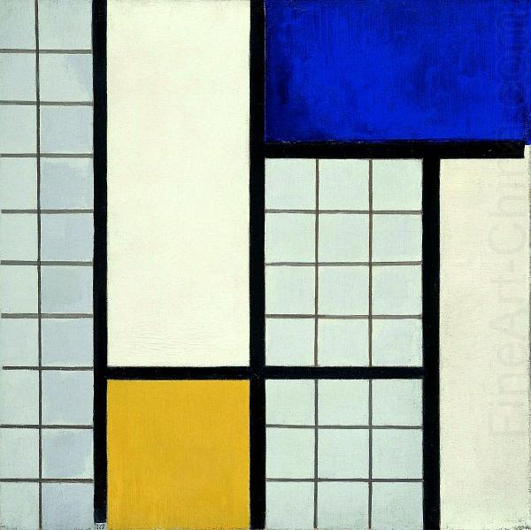 Composition en demi-valeurs, Theo van Doesburg